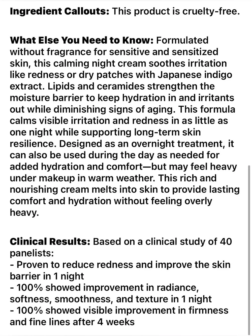 Tatcha Indigo Overnight Repair Cream - Blue - Picture 14 of 15